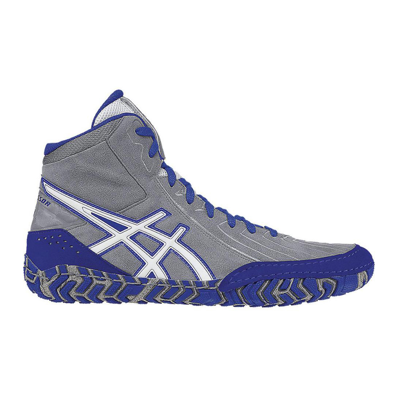 Asics Men's Aggressor 3 Wrestling - Grey | Discount Asics Men's Athletic & More - | Shoolu.com