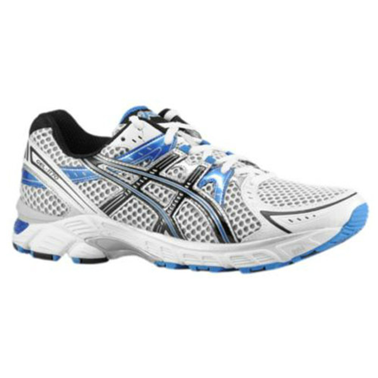 Asics Gel 1170 Wht Blk Blue Discount Asics Men s Athletic