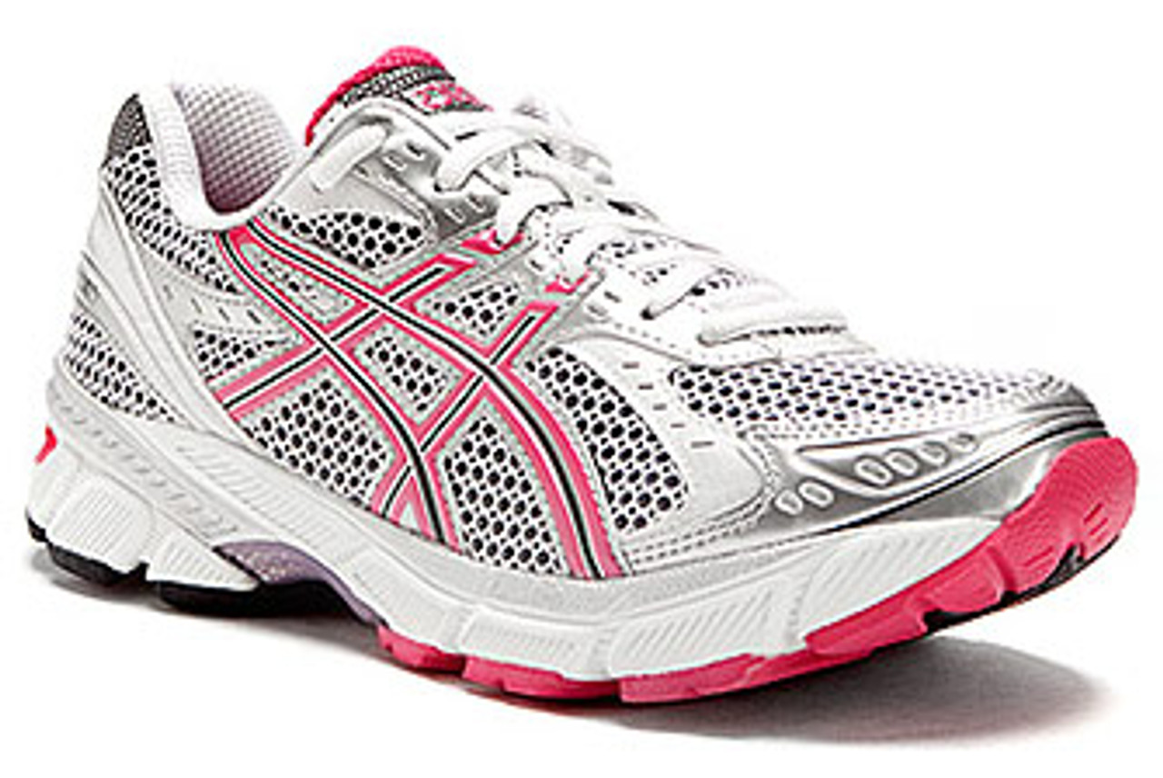 Asics Gel Wht/Raspberry - White/Raspberry | Discount Asics Athletic & More - Shoolu.com Shoolu.com