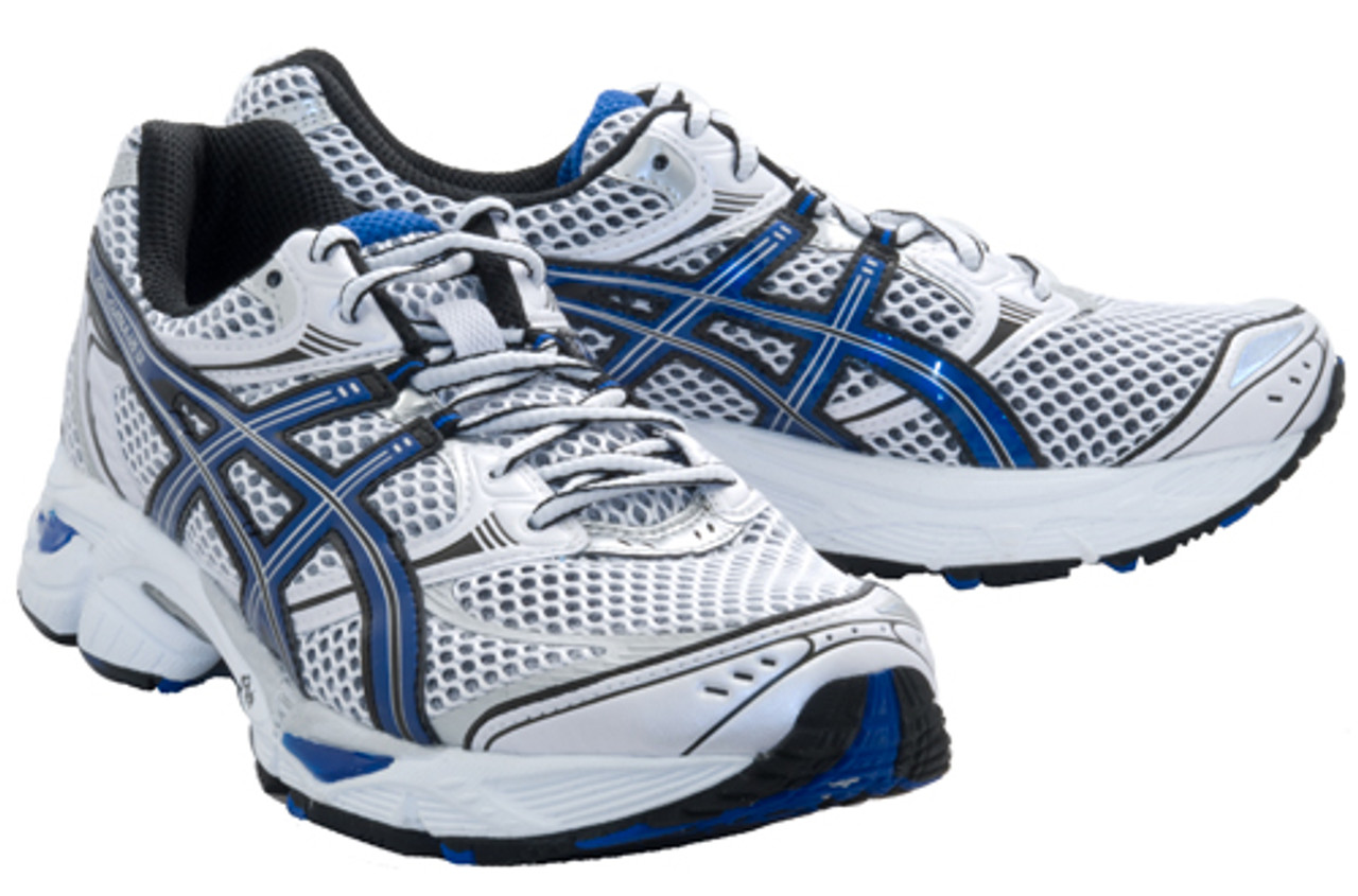 Asics Gel Cumulus 12 Wht Royal Blk Mens