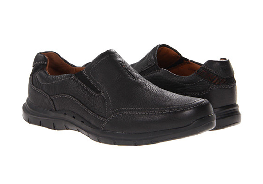 Unstructured By Clarks Men's Un Venton Slip On Black Discount
