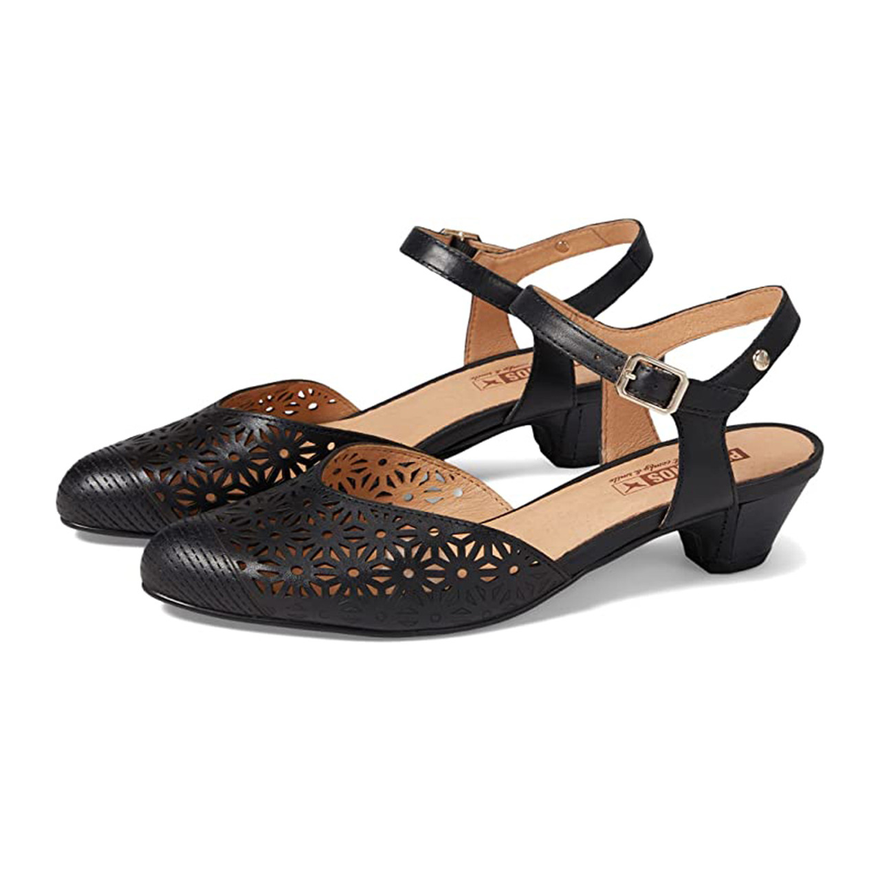 Pikolinos Women's Elba W4B-5846 Low Heel Dress Shoe - Black | Discount ...