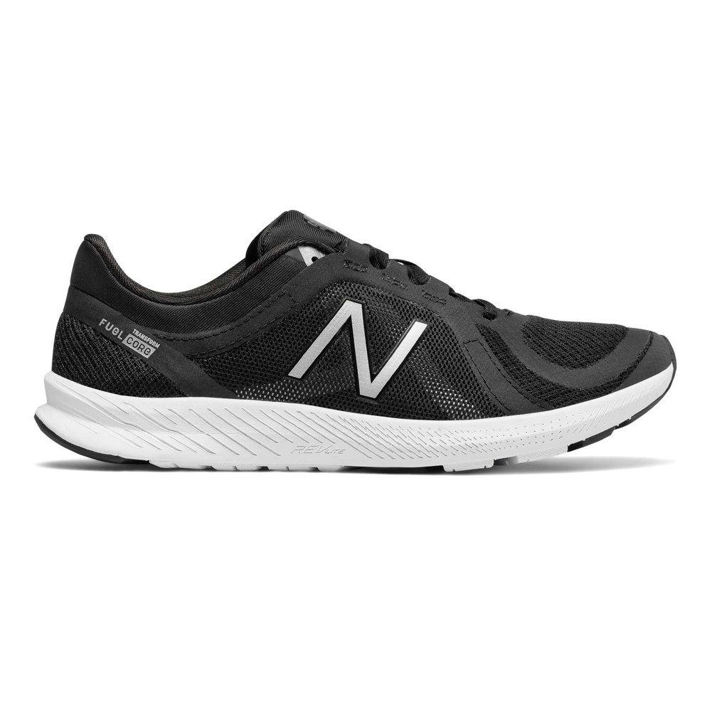 womens black new balance trainers