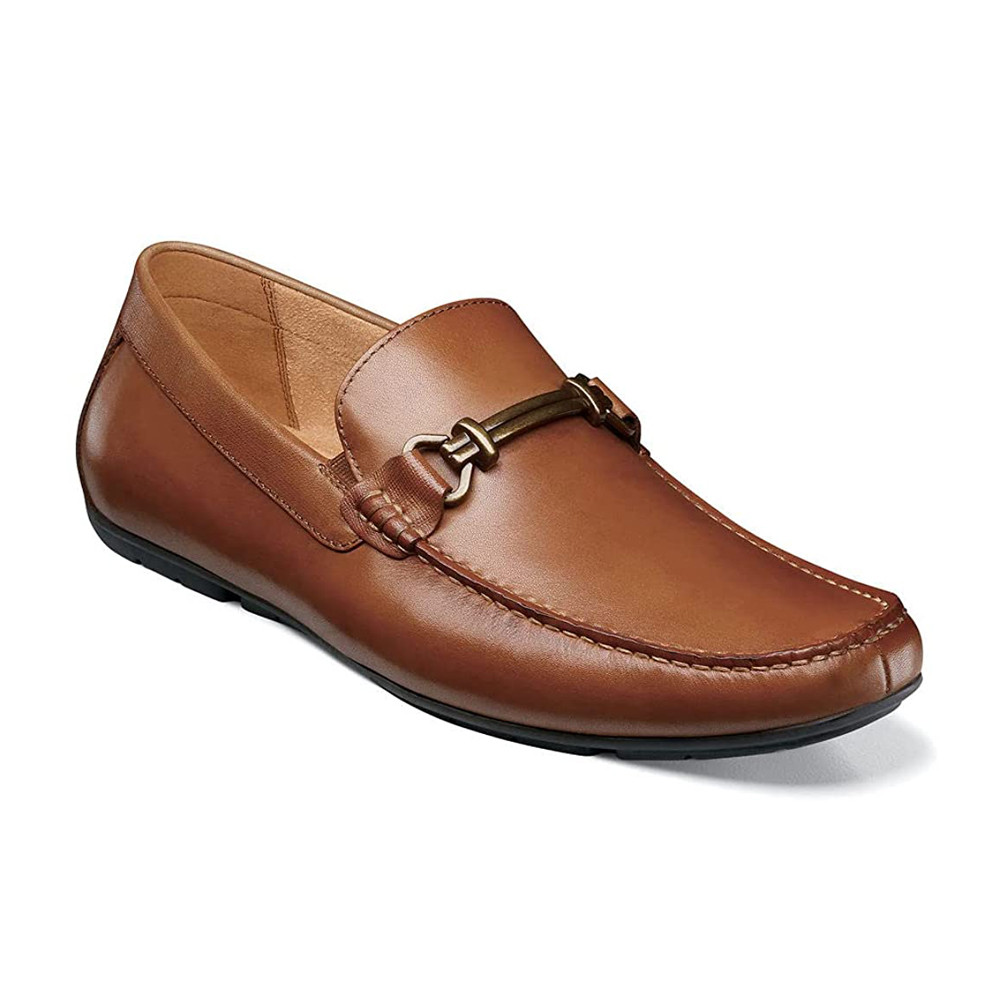 NIB Florsheim Talladega Bit Cognac Men\'s 13 0490 Amazon.com | Florsheim Talladega Moc Toe Venetian Driver  main image 4