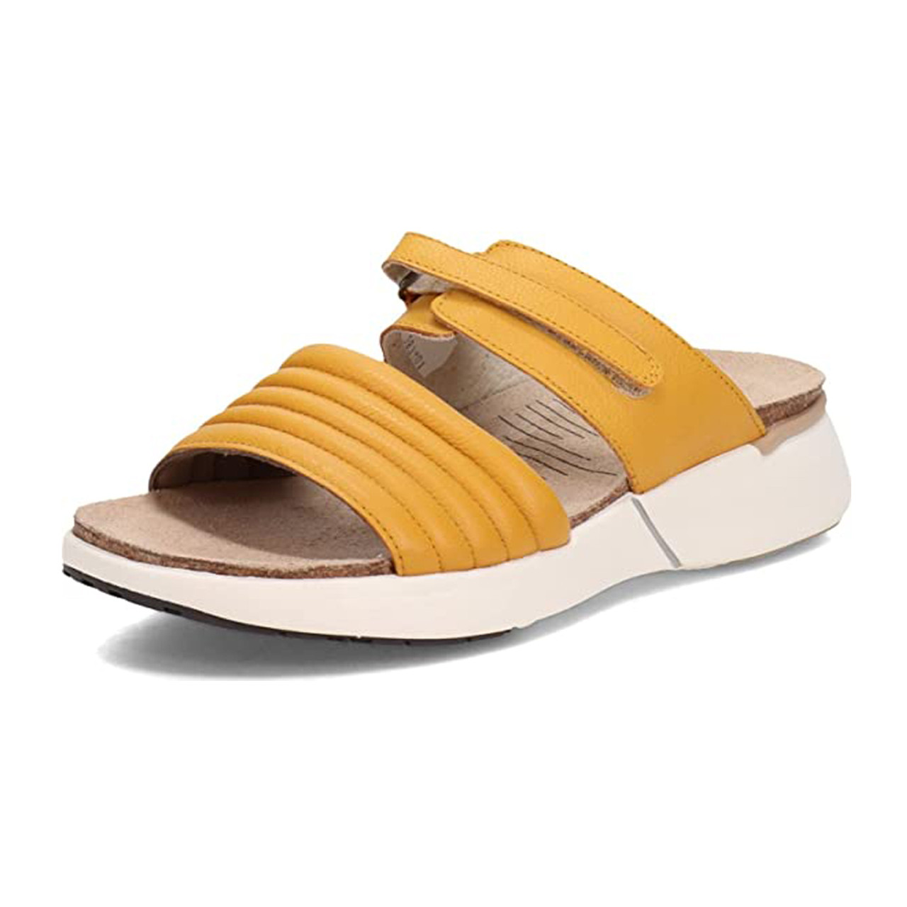 Naot Women s Vesta Slide Sandal Yellow Discount Naot Ladies