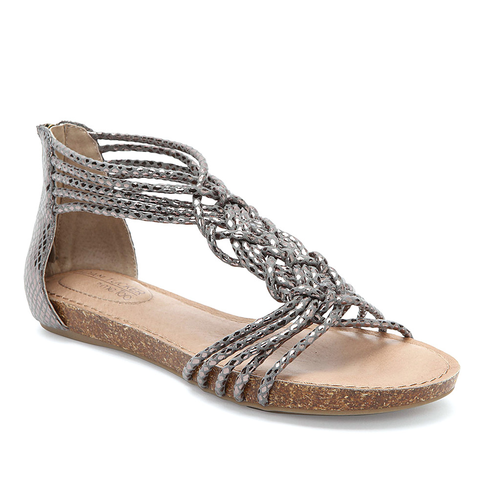 Adam Tucker By Me Too Women's Cali Sandal Pewter Discount Me