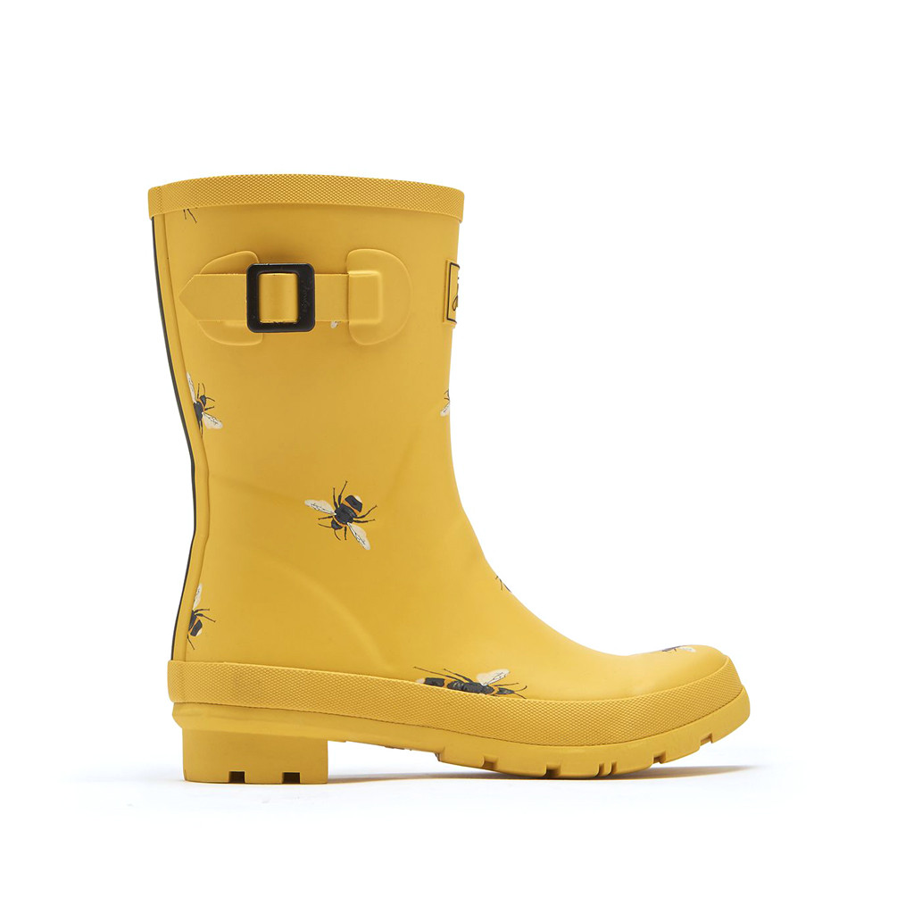 Joules Women's Molly Welly Rain Boot Yellow Discount Joules
