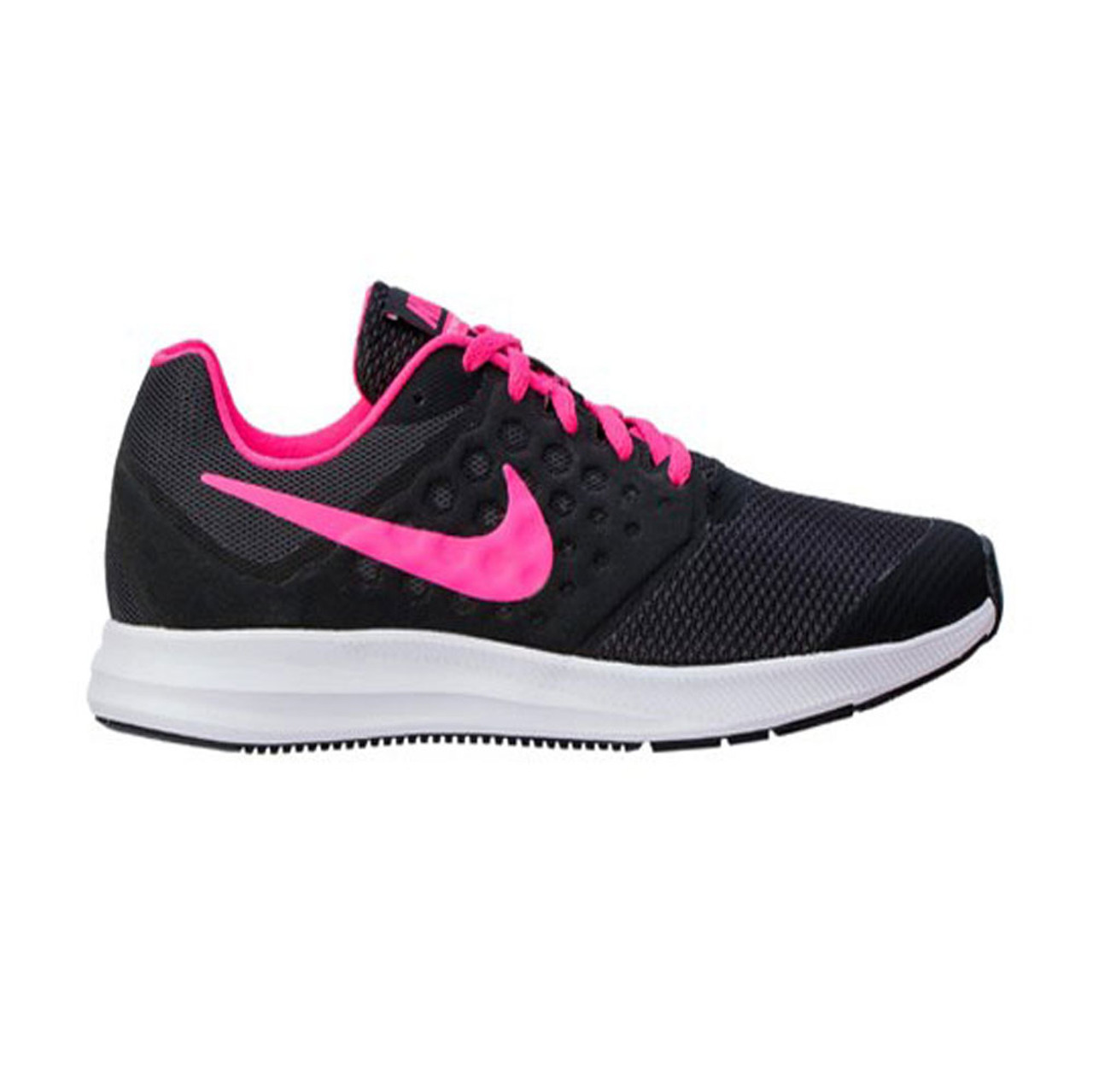Mata autobiografía Reciclar Nike Girl's Downshifter 7 Athletic Shoe - Black | Discount Nike Childrens  Athletic & More - Shoolu.com | Shoolu.com