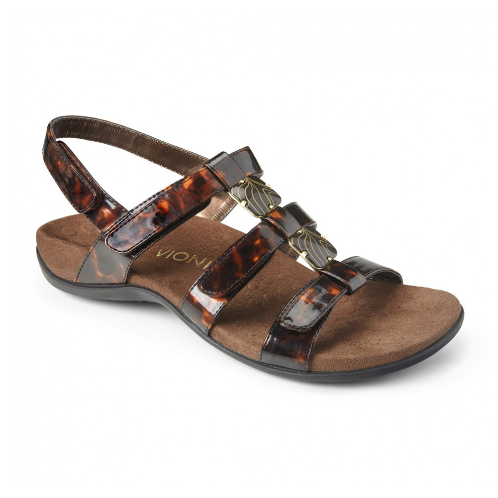 Vionic Shoes Vionic Rest Amber Sandals Strap With Backstrap Amber