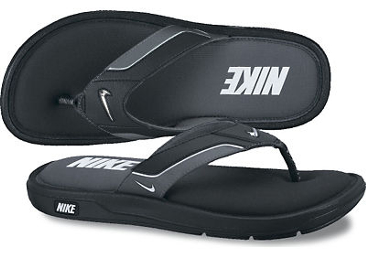 Mens nike flip sales flops memory foam