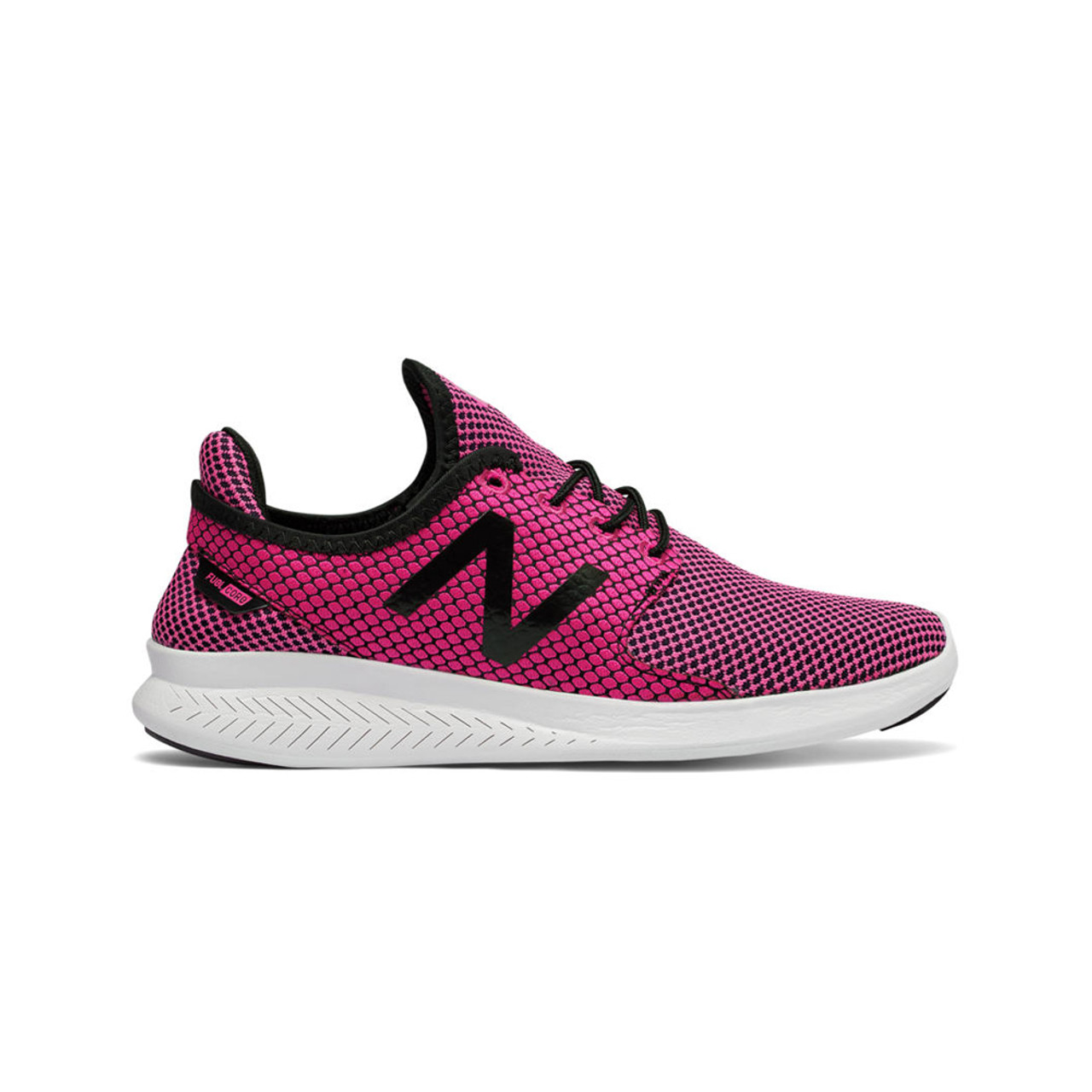 new balance black and pink running shoes