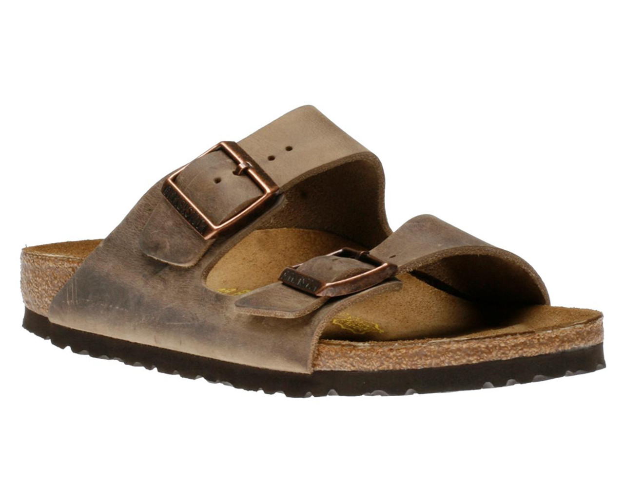 Birkenstock Arizona Slide - Brown | Discount Ladies Sandals & - Shoolu.com | Shoolu.com