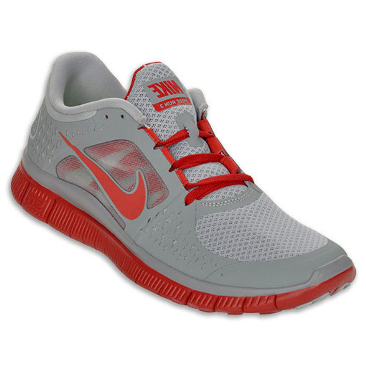 Nike Free Run + 3 Grey/Red - | Discount 