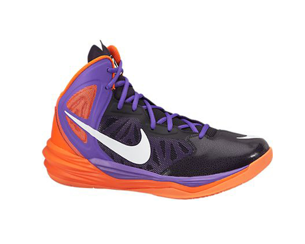 Nike Men's Prime Hype DF Basketball Shoes Purple | Discount Men's Athletic & More - Shoolu.com | Shoolu.com