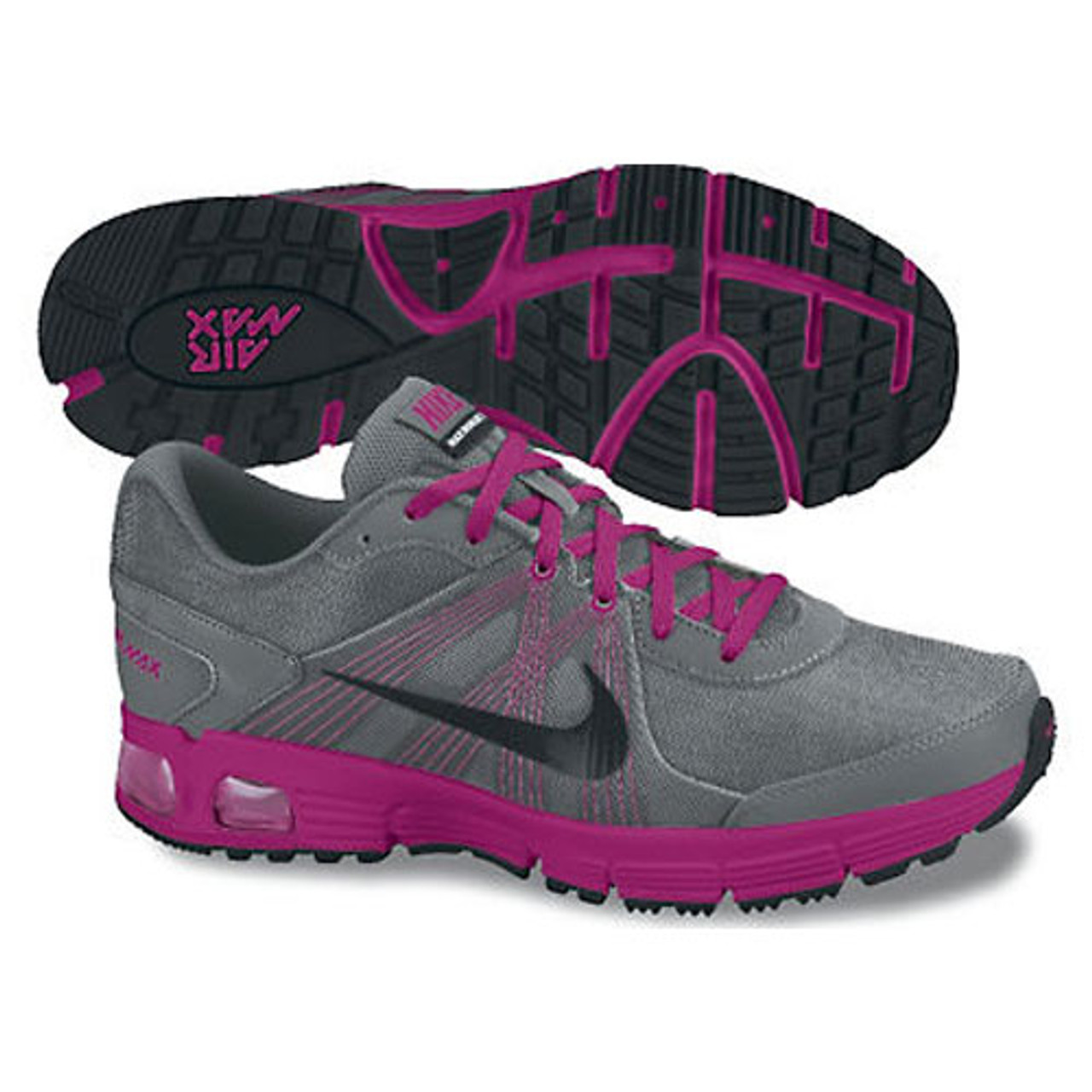 mayoria Atajos Realizable Nike Air Max Run Lite 3 Grey/Fireberry - | Discount Nike Ladies Athletic &  More - Shoolu.com | Shoolu.com