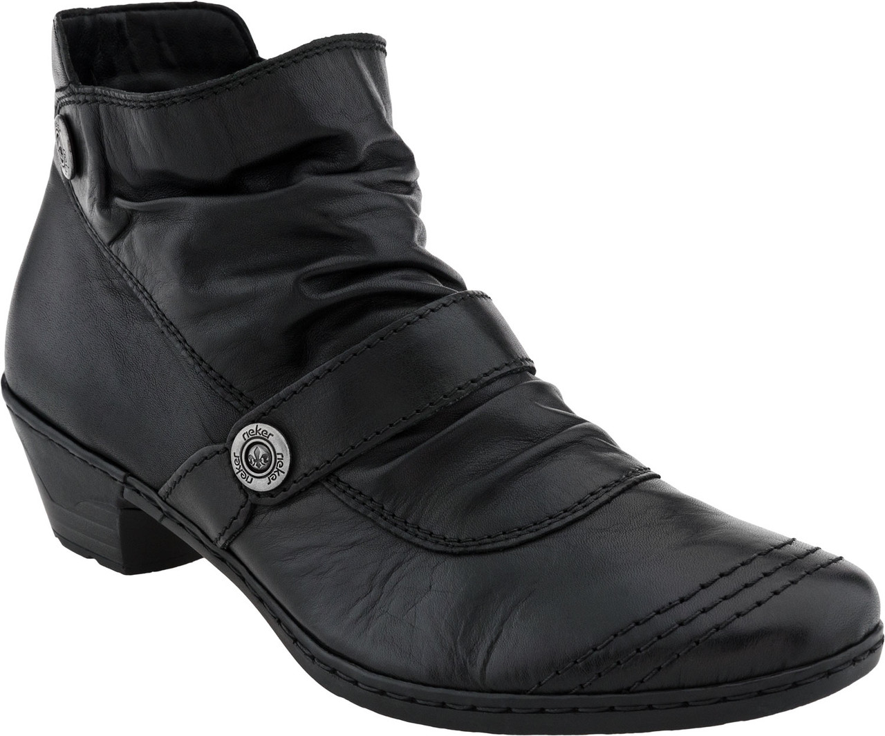 letterlijk Toegangsprijs kust Rieker Women's Lynn 63 Boots Black - Black | Discount Rieker Ladies Boots &  More - Shoolu.com | Shoolu.com