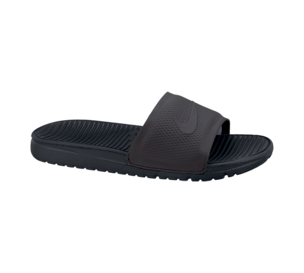 Regenerador Desobediencia amenazar Nike Men's Benassi Solarsoft Slide - Black | Discount Nike Men's Sandals &  More - Shoolu.com | Shoolu.com