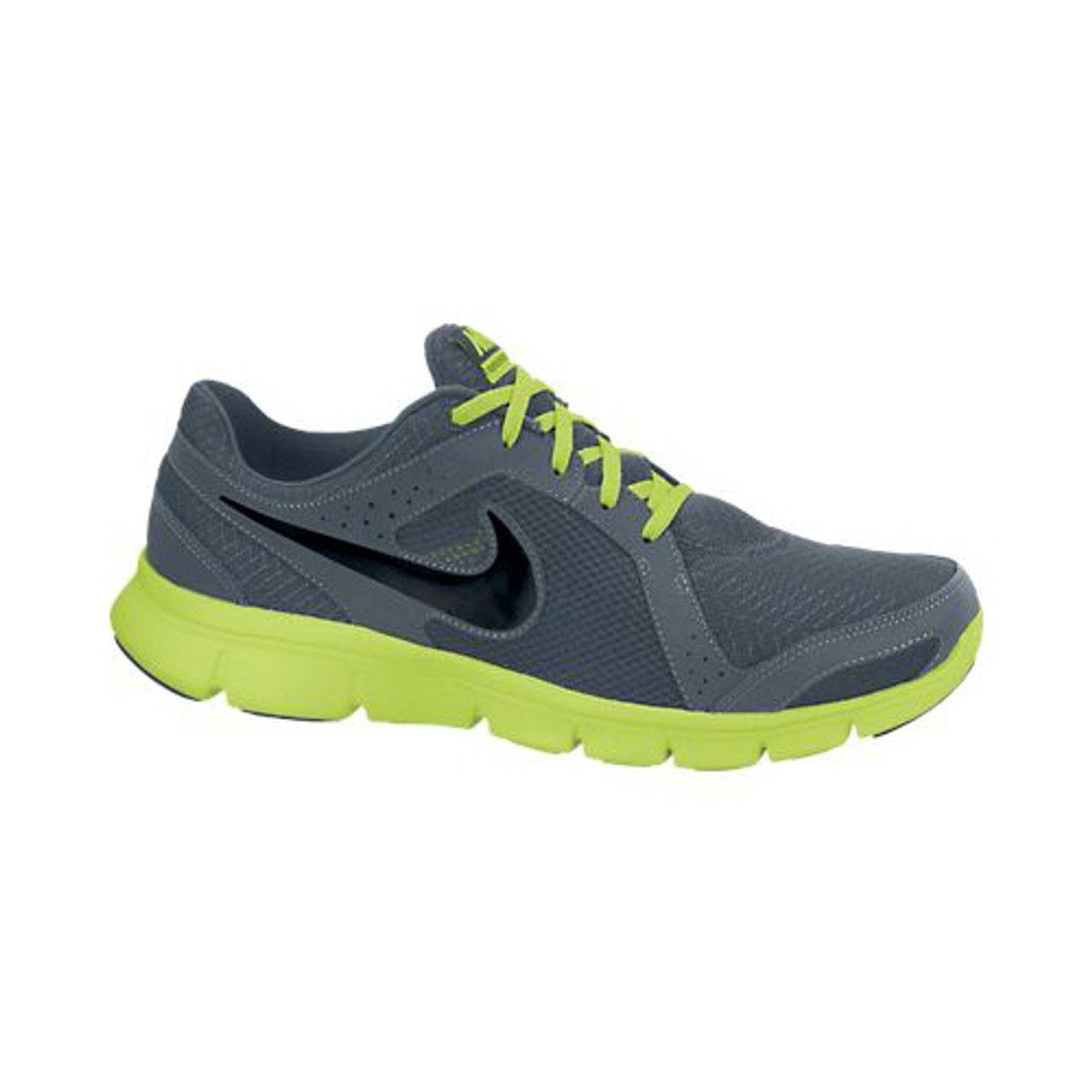 Nike Flex Experience Run 2 Slate/Volt Mens Running Shoes - Armory | Discount Nike Men's Athletic & More - Shoolu.com | Shoolu.com