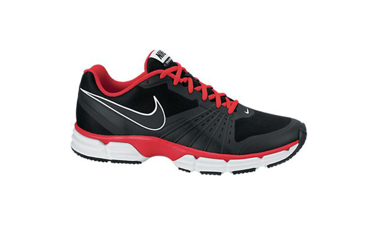 Nike Dual Fusion TR 5 Black Red Mens Cross Trainers