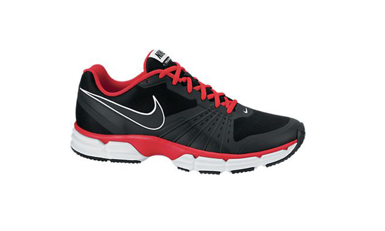 Nike Fusion 5 Black/Red Mens Cross Trainers - Black/Lt Crimson/Black | Discount Nike Men's Athletic & - Shoolu.com Shoolu.com
