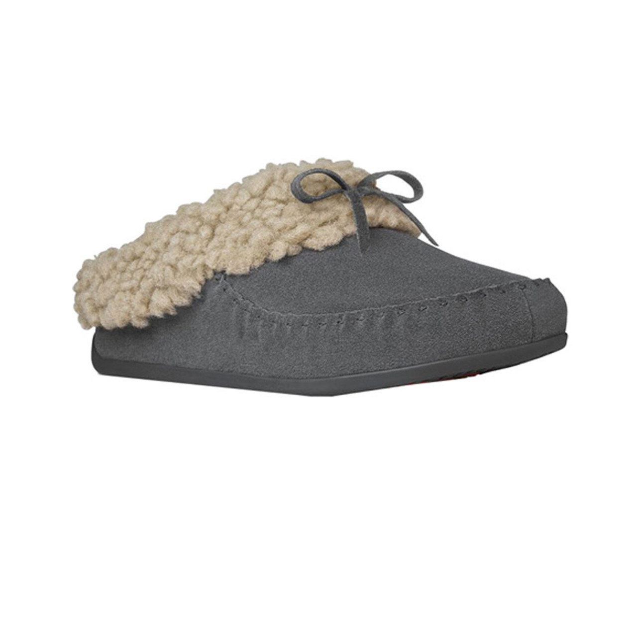 Annoteren Deter persoon Fitflop Women's The Cuddler Snugmoc - Grey | Discount Fitflop Ladies  Slippers & More - Shoolu.com | Shoolu.com