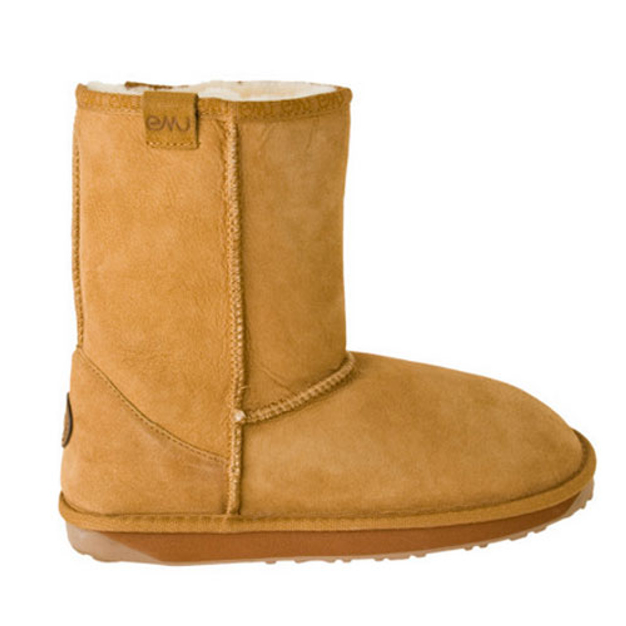 EMU Stinger Lo Shearling Boots Chestnut