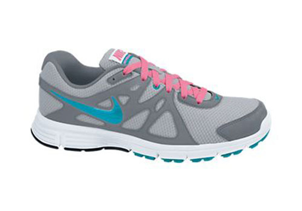 nike revolution 2 womens pink and black