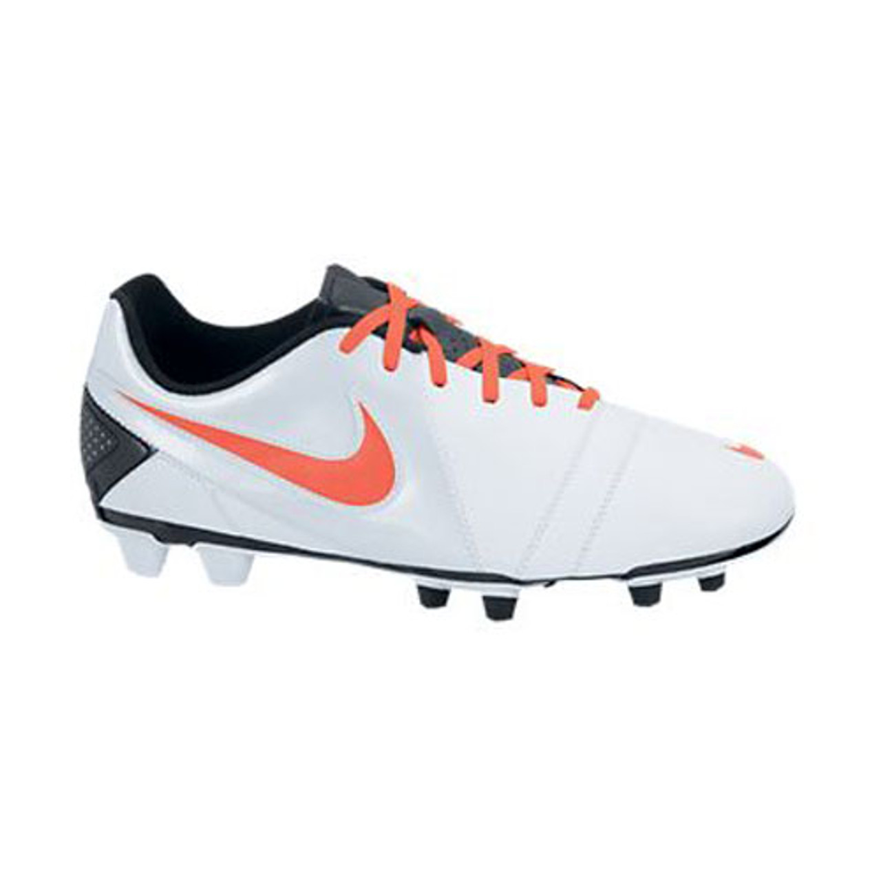 Nike CTR360 Enganche III FG Soccer Cleats White/Crimson Mens Athletic Shoes - | Discount Nike Men's Athletic & More - Shoolu.com Shoolu.com