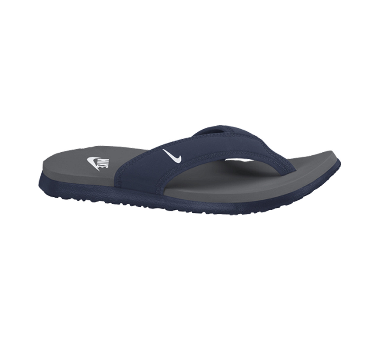 nike celso flip flops navy