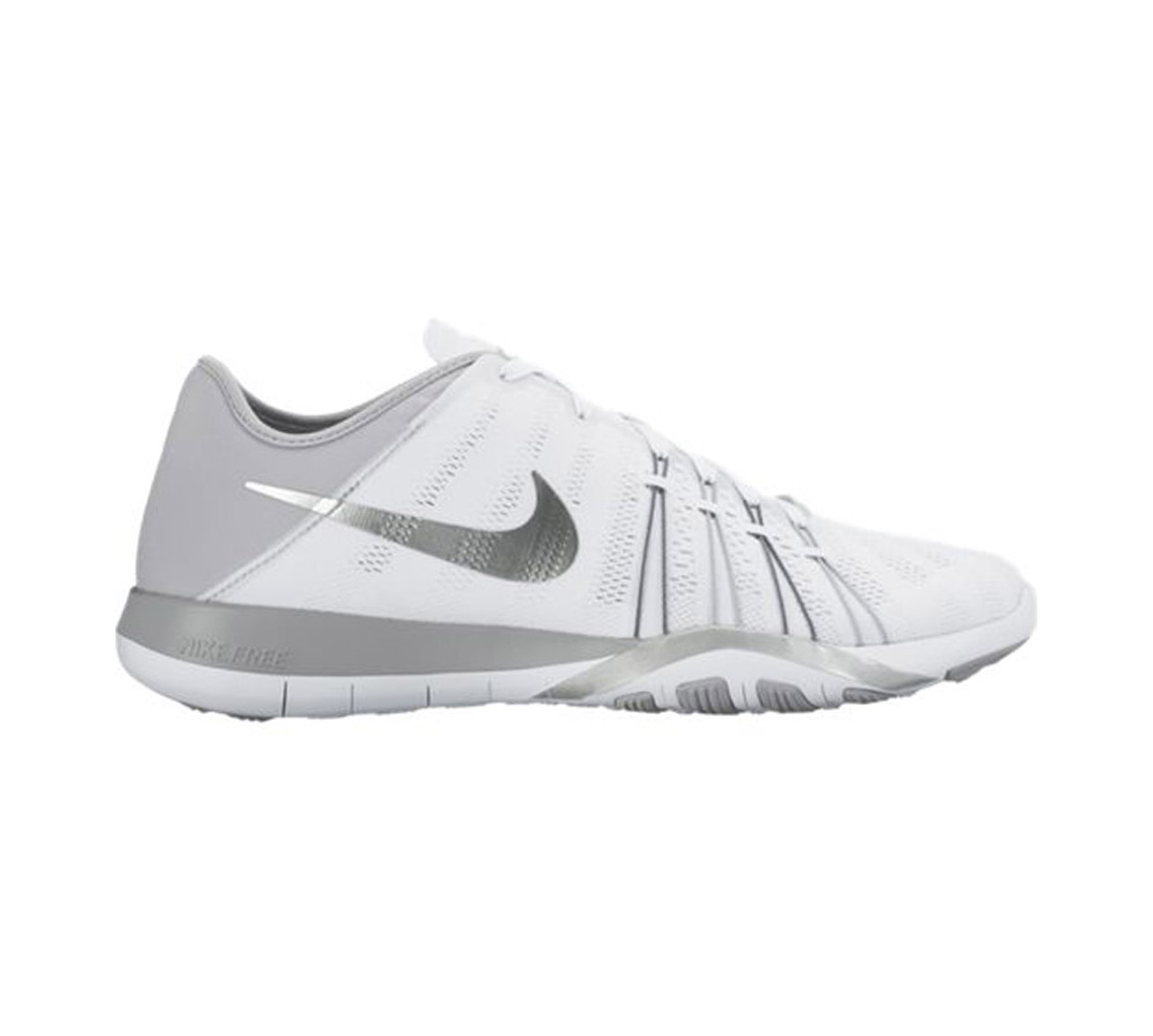 silver nike ladies trainers