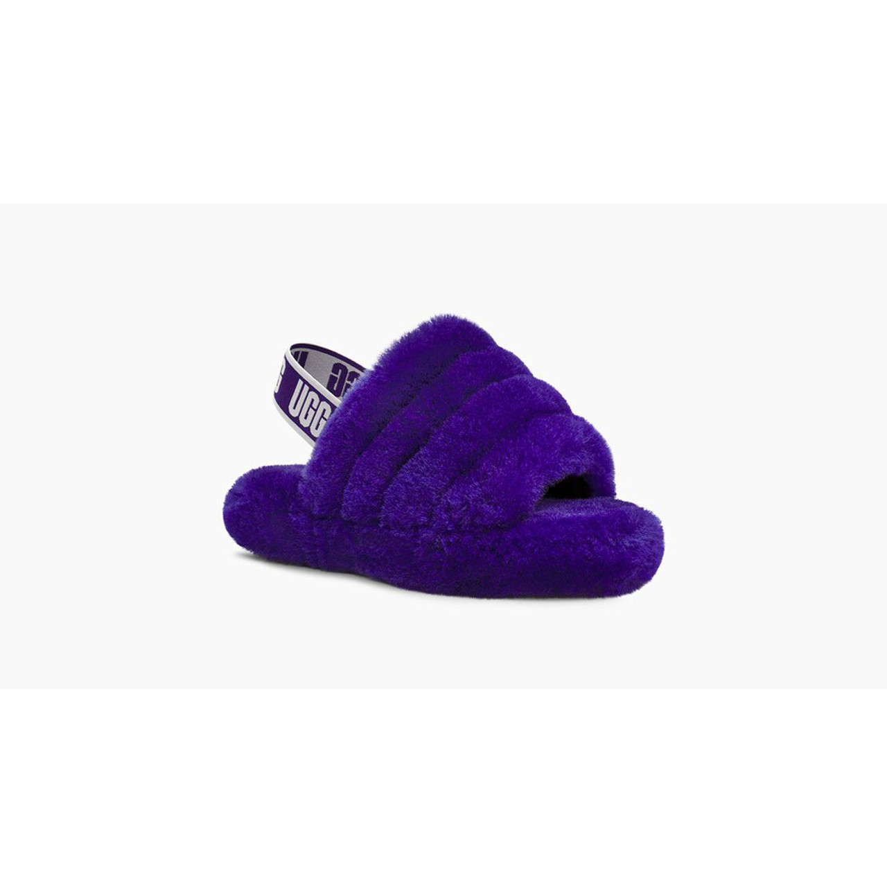 UGG Kids Fluff Yeah Slide Purple Discount UGG Childrens Boots