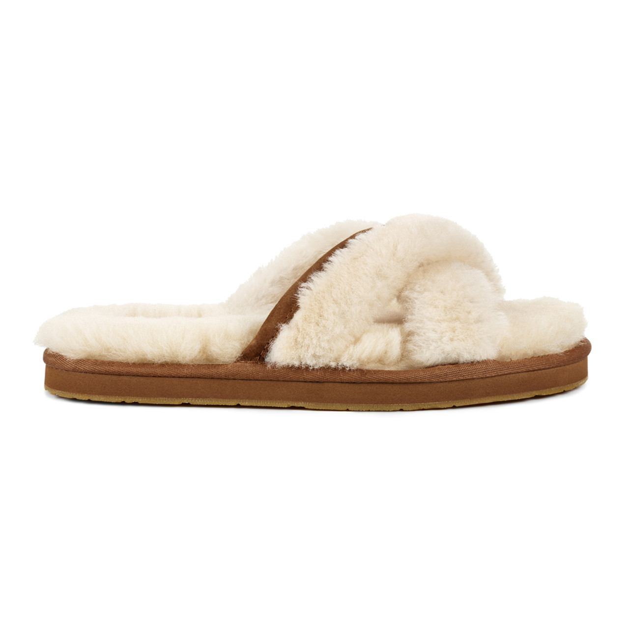 UGG Women s Abela Slide Slipper Beige Discount Ugg Ladie s