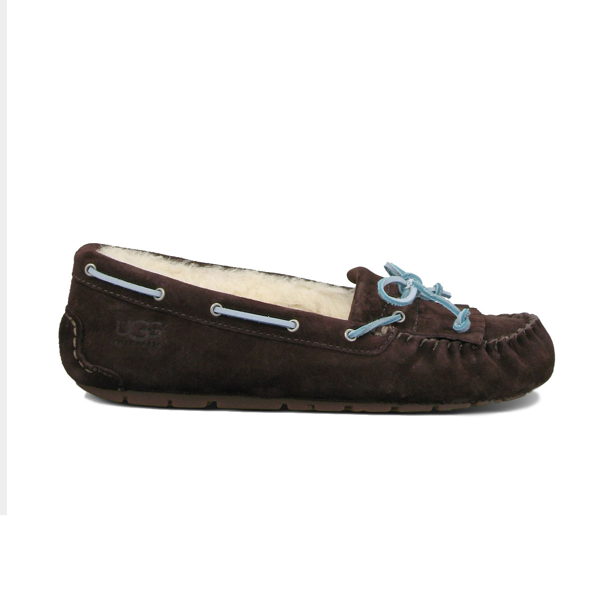 UGG アグ MANDIE マンディ モカシン ブラウン UGG MANDIEUGG Mandie Moccasin Slippers Chestnut Brown Suede 5 | eBay