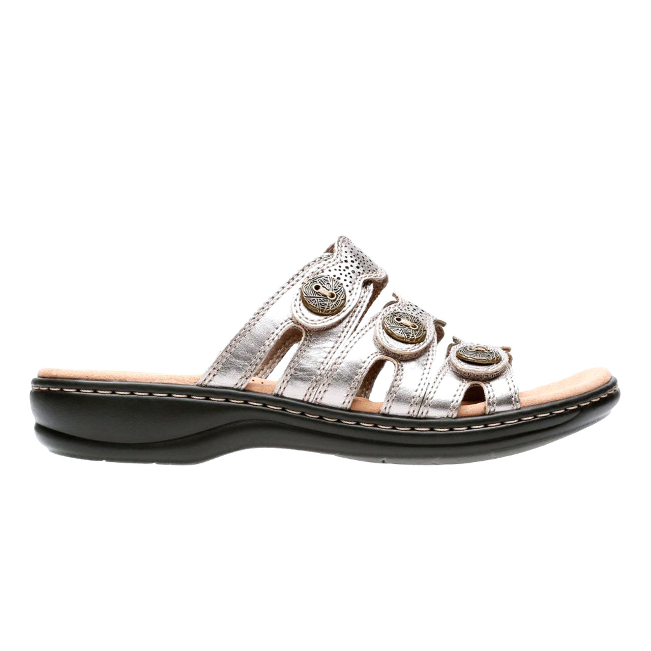 Clarks leisa clearance grace slide sandals