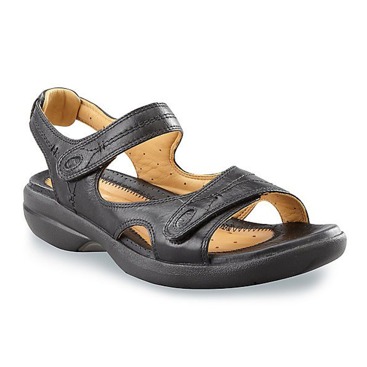 LADIES WOMENS COMFORT OPEN TOE LOW MID HEEL WEDGE SUMMER WALKING SANDALS  SHOES | eBay