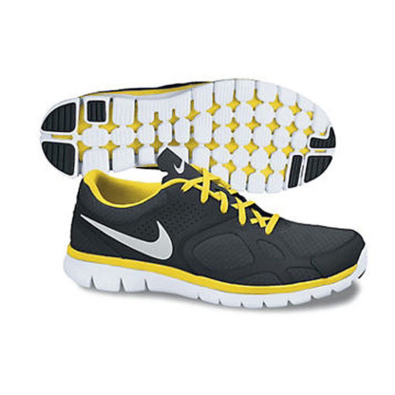 Nike 2012 Run Blk/Yellow - | Discount Nike Men's Athletic & More - Shoolu.com | Shoolu.com
