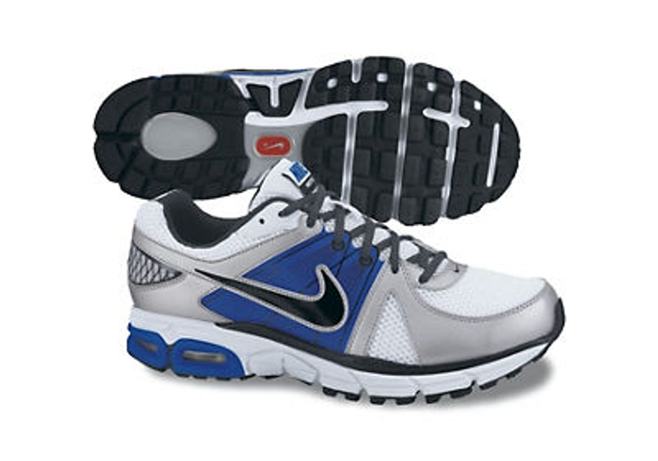 Nike Air Max Moto + 9 Sil/Blk/Blue Mens 