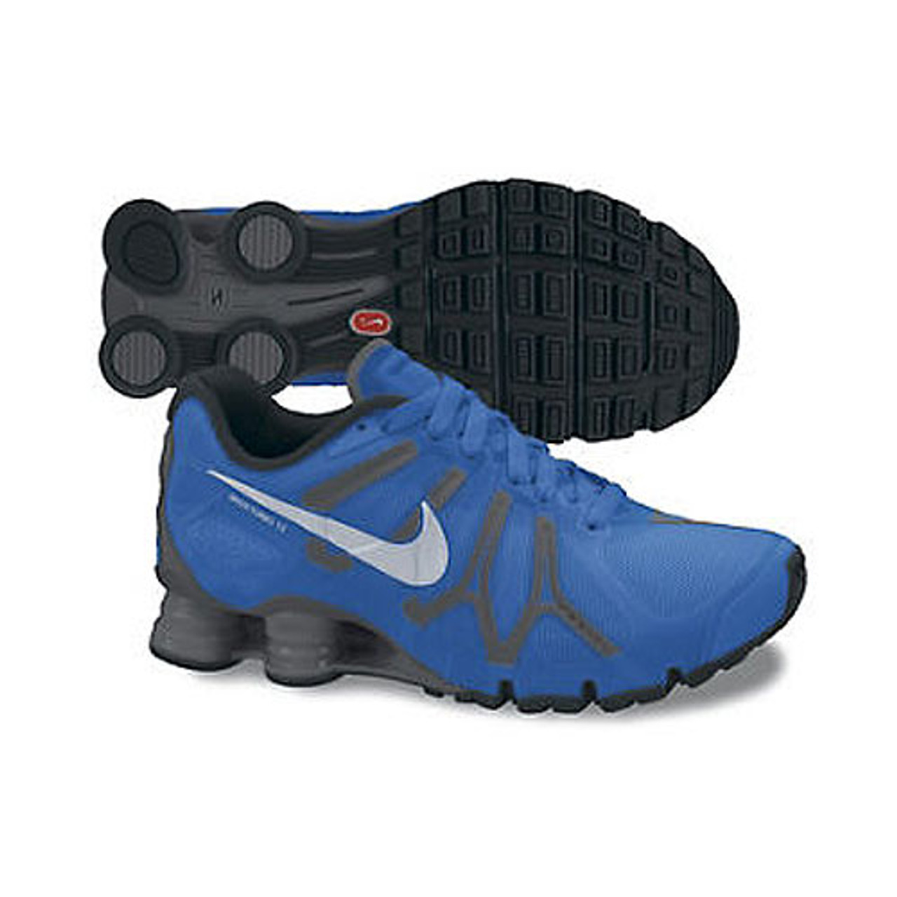 Nike Shox + 13 Blue | Nike Men's & More - Shoolu.com | Shoolu.com