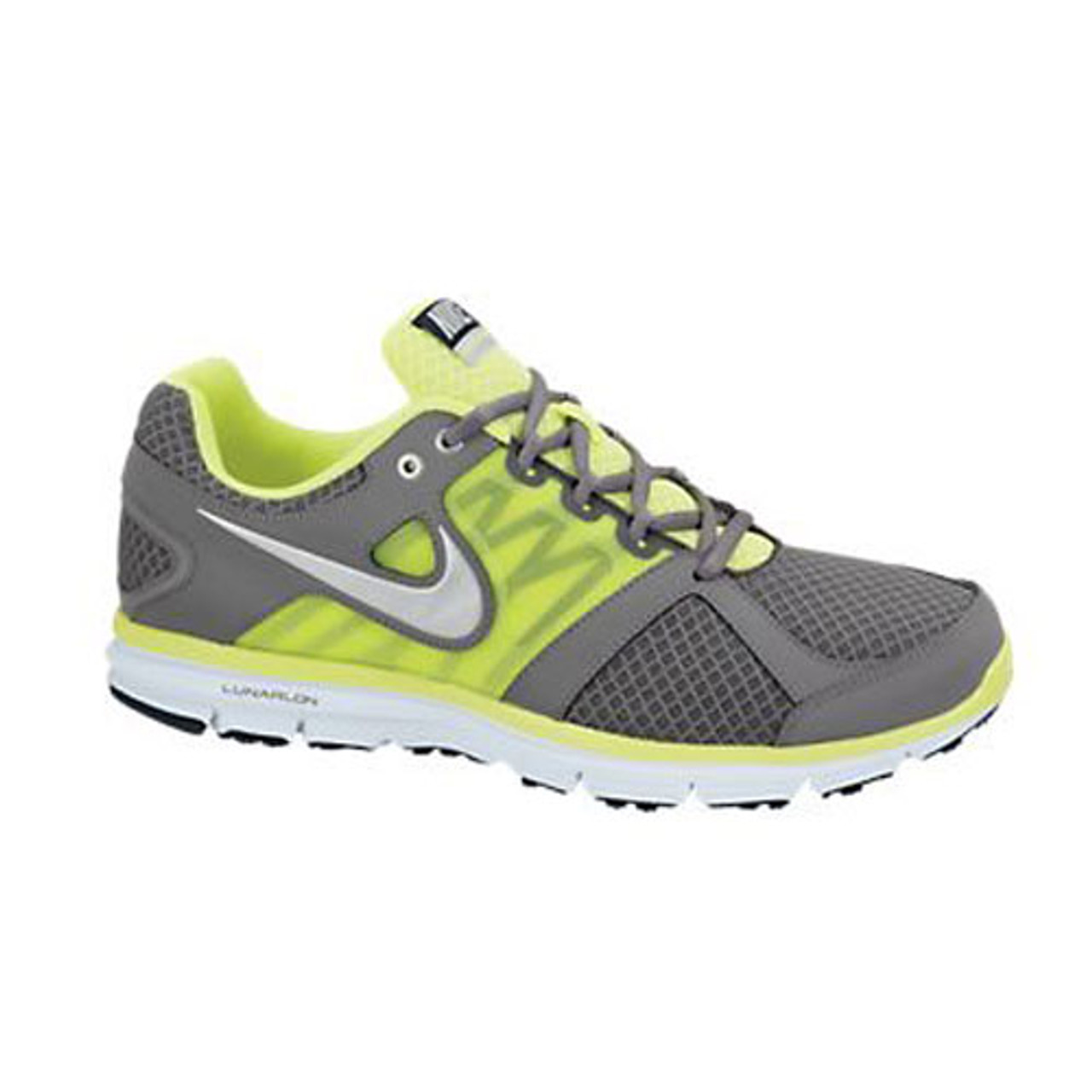 Lunar Forever 2 Grey/Volt 11.5 Mens Running Shoes - | Discount Nike Men's Athletic & More - | Shoolu.com