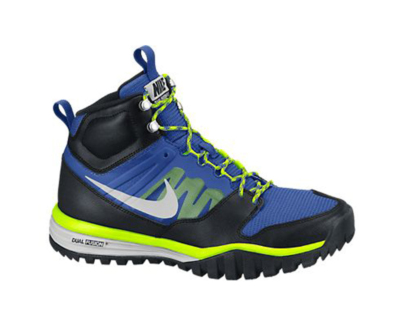 Nike Men's Dual Fusion Hills Mid Boot - Blue Discount Men's Athletic & More - | Shoolu.com