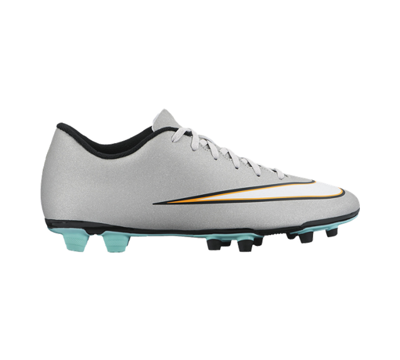 Nike Men's Mercurial Vortex II CR FG Soccer Cleat - Silver | Discount Nike Men's & More - Shoolu.com | Shoolu.com