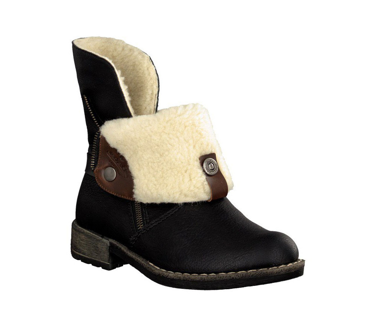 rieker fur boots