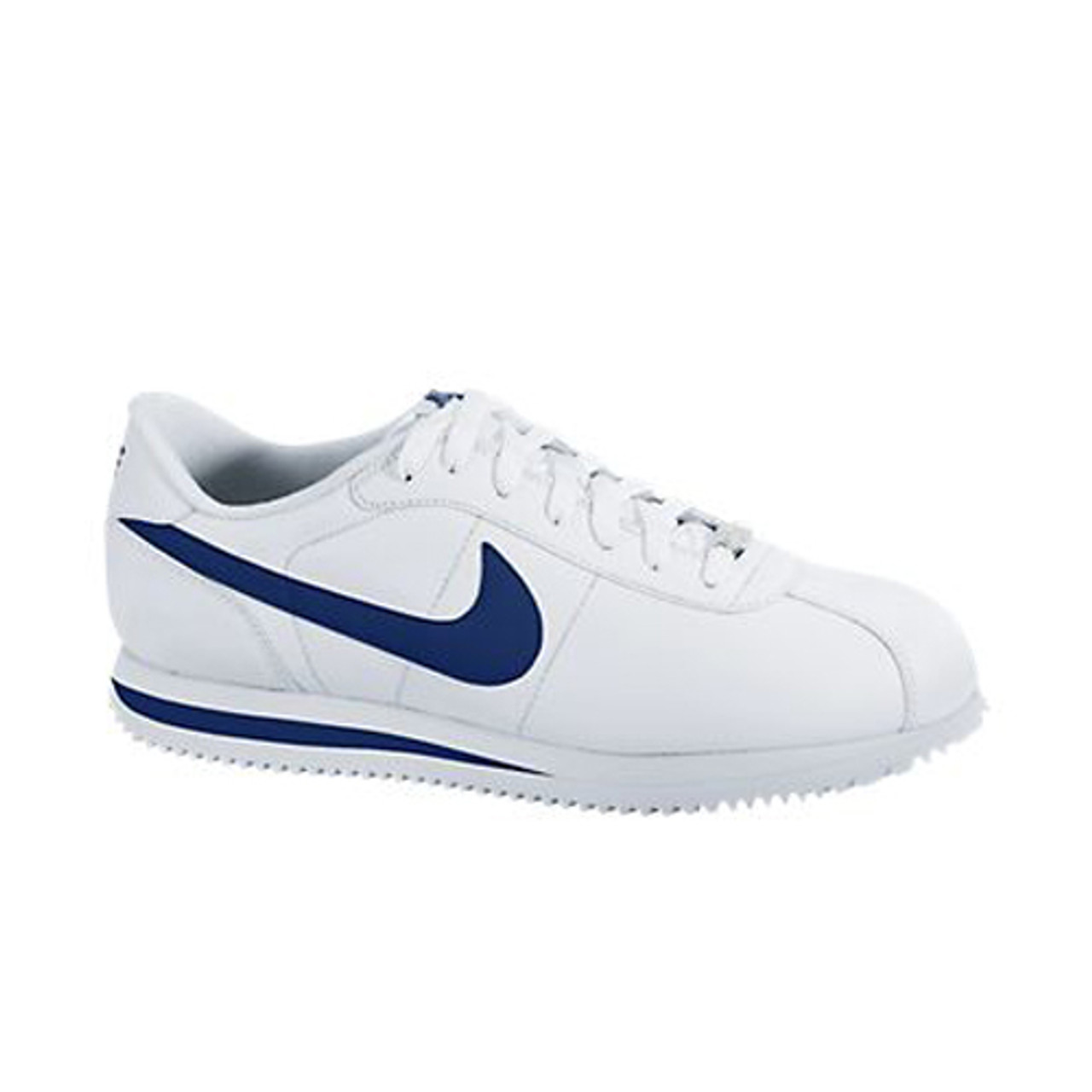 nike cortez basic leather white