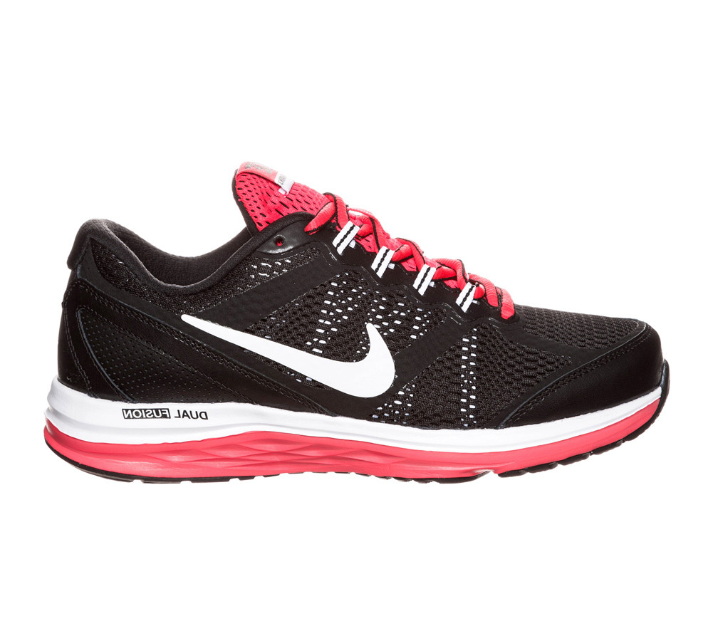 Nike Girl's Dual Fusion Run 3 Athletic Shoes - Black | Discount Nike  Childrens Athletic \u0026 More - Shoolu.com | Shoolu.com