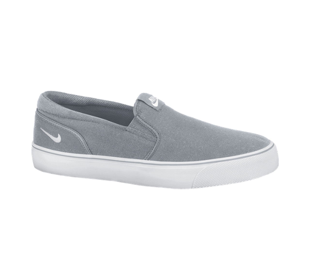 Nike Men s Toki Slip Text Sneaker Wolf Grey White