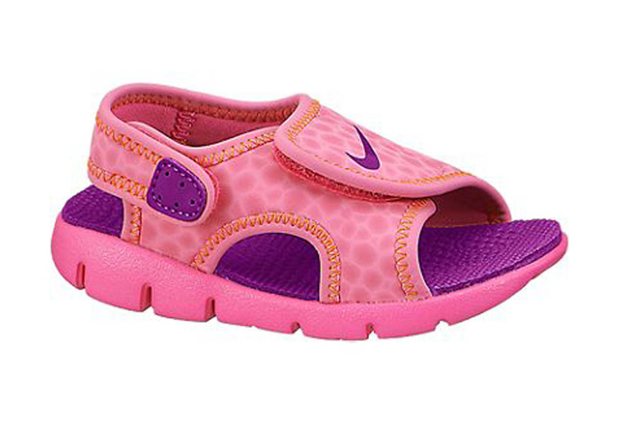 nike baby sandals pink