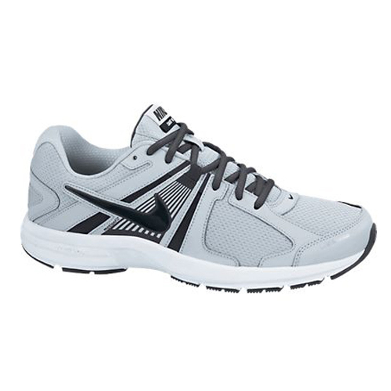 New Nike Dart 10 Silver Black Mens Running Shoes Discount Nike