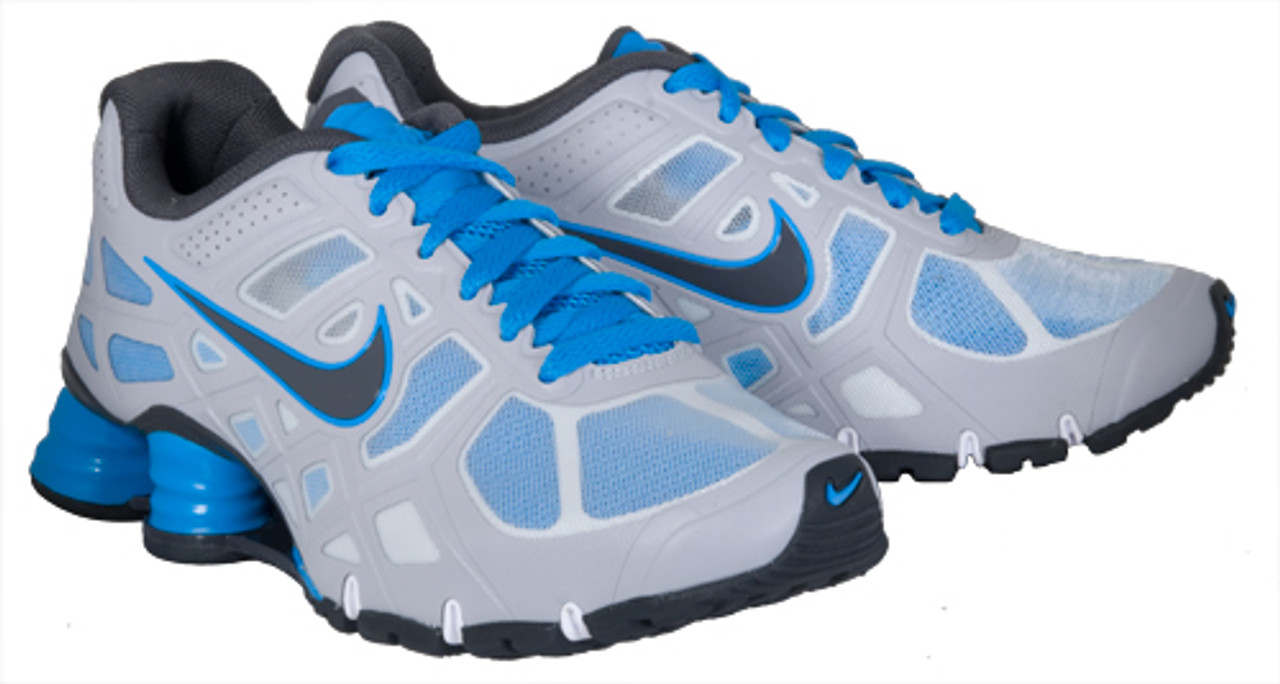 Nike Shox Turbo + 12 Platinum/Blue - Multicoloured | Discount Nike Ladies  Athletic & More - Shoolu.com | Shoolu.com