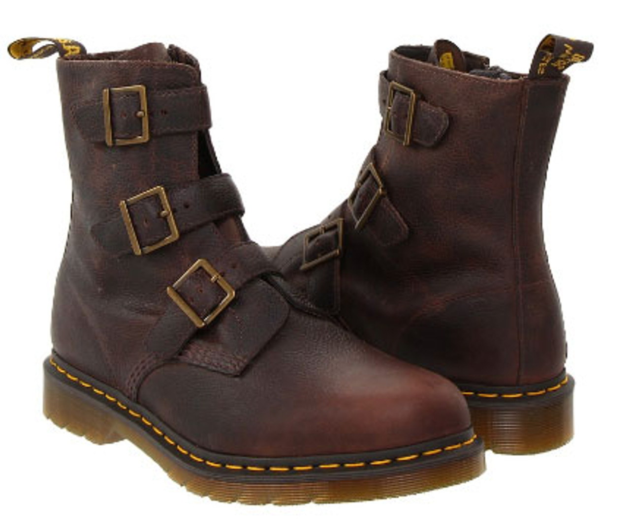 Dr Martens Tyson Dk Brown Mens Boots - | Discount Doc Marten Men's