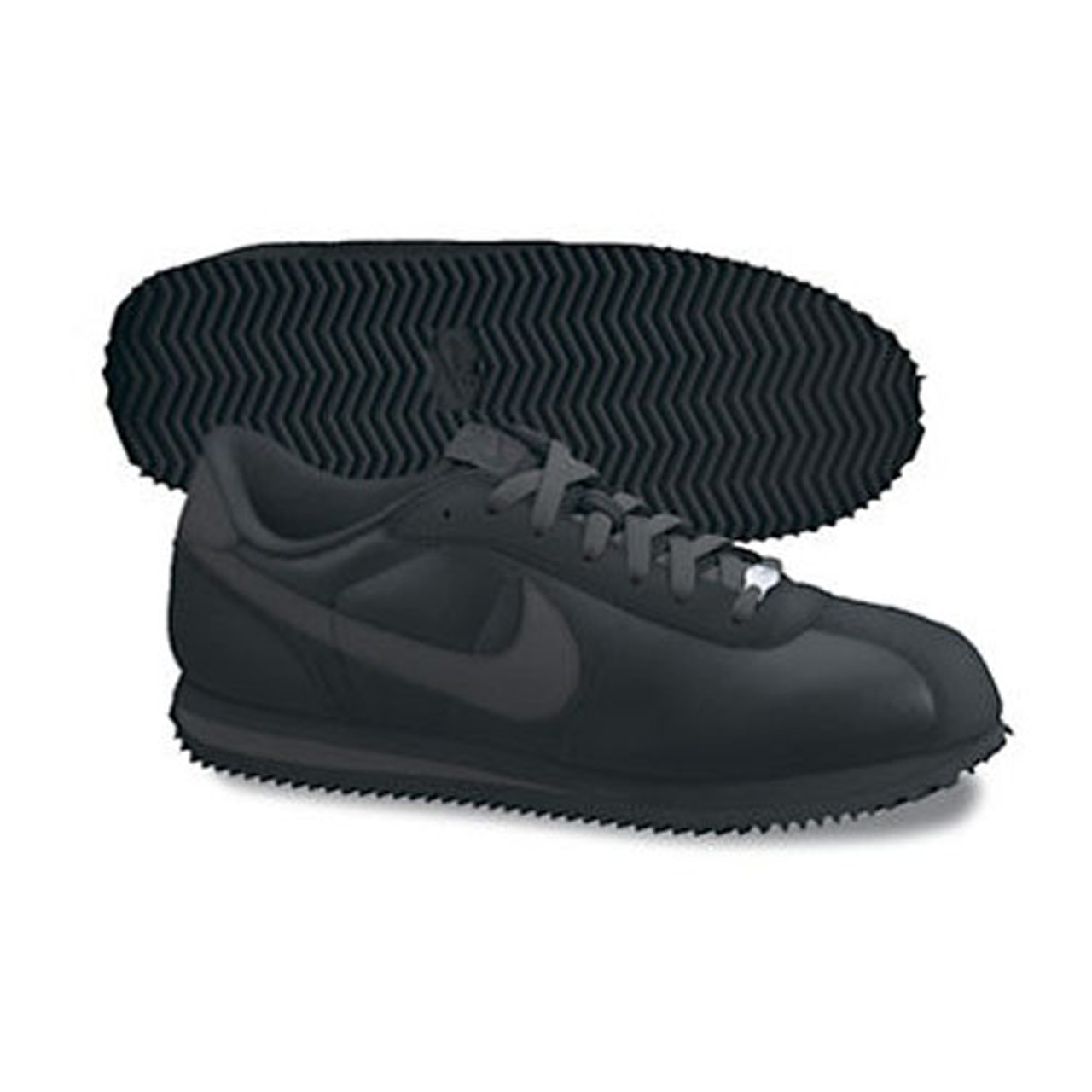 Nike Cortez Basic Leather '06 Black - | Discount Nike Men's Athletic & More  - Shoolu.com | Shoolu.com